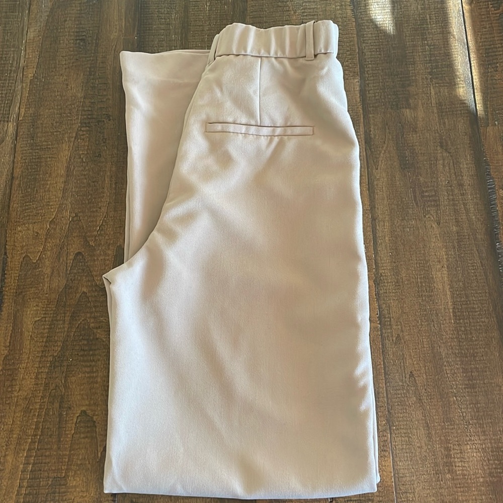 A&F Sloane Tailored High Waisted Wide Leg Pant
